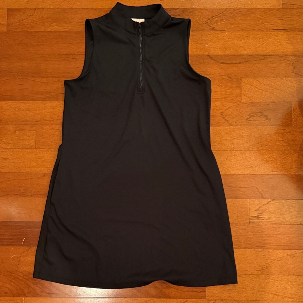 Tommy Bahama Black Sleeveless Athletic Dress